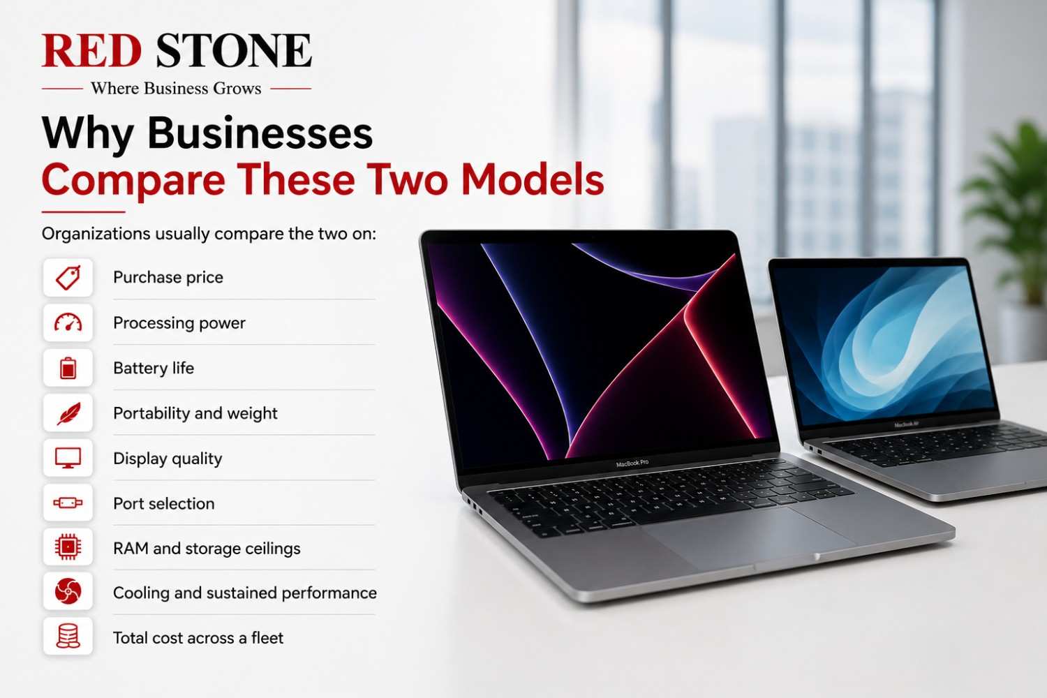 MacBook Pro vs. MacBook Air